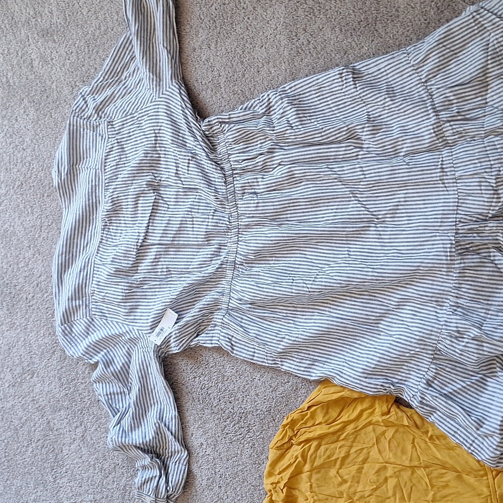 Old Navy Striped and Mustard Dresses - Picture 7 of 7